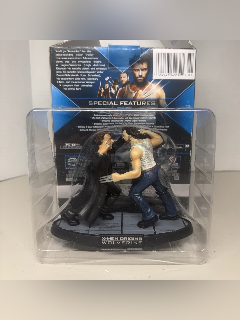 X-Men Origins Wolverine 2009 Limited Edition Diorama Figures Sabretooth NO MOVIE